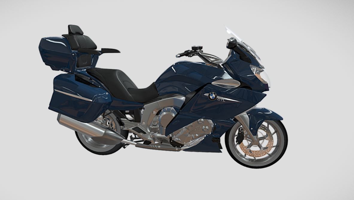 3D модель мотоцикла BMW K1600 GTL