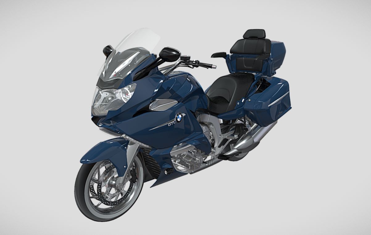 3D модель мотоцикла BMW K1600 GTL